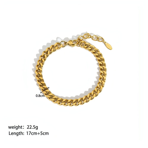Bracelet élégant plaqué or – Intemporel et stylé pour toutes les occasions