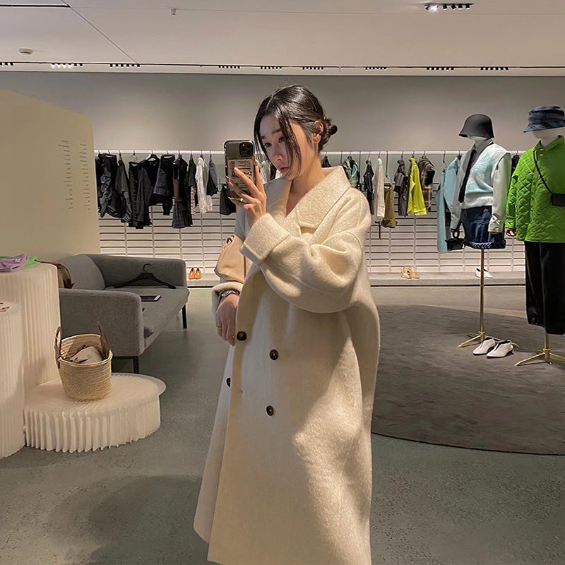 Petit manteau en laine de haute qualité pour femmes