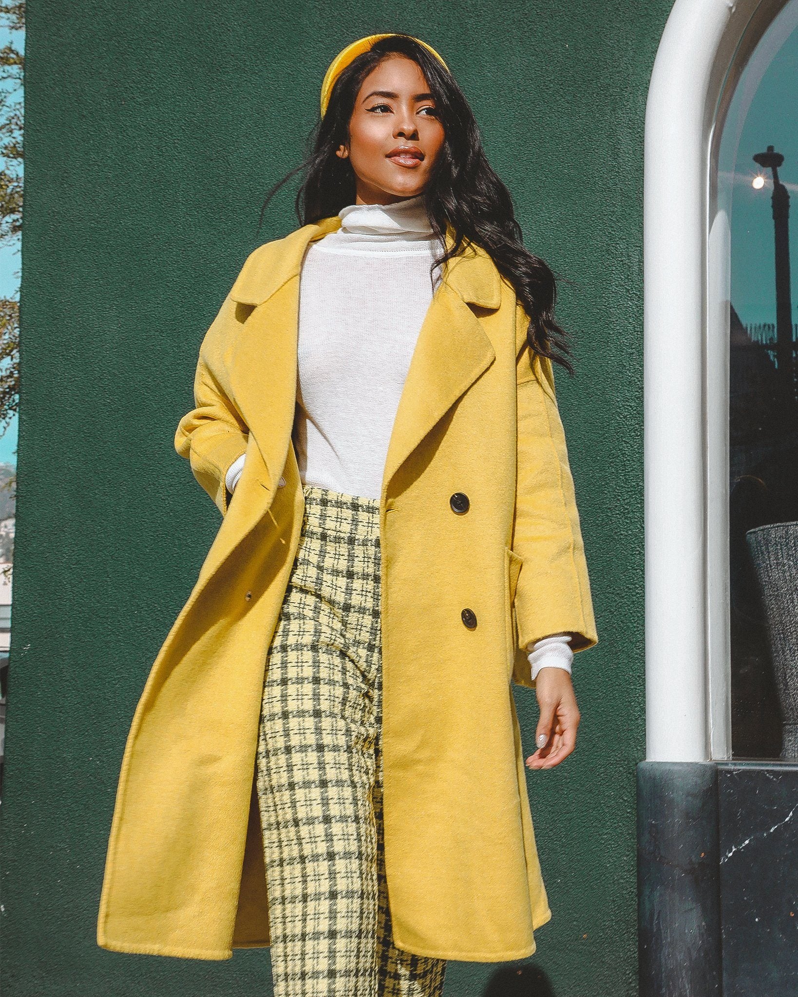 Trench-coat croisé Serena
