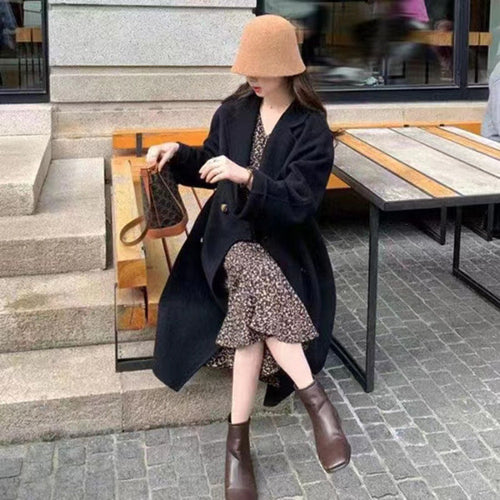 Petit manteau en laine de haute qualité pour femmes