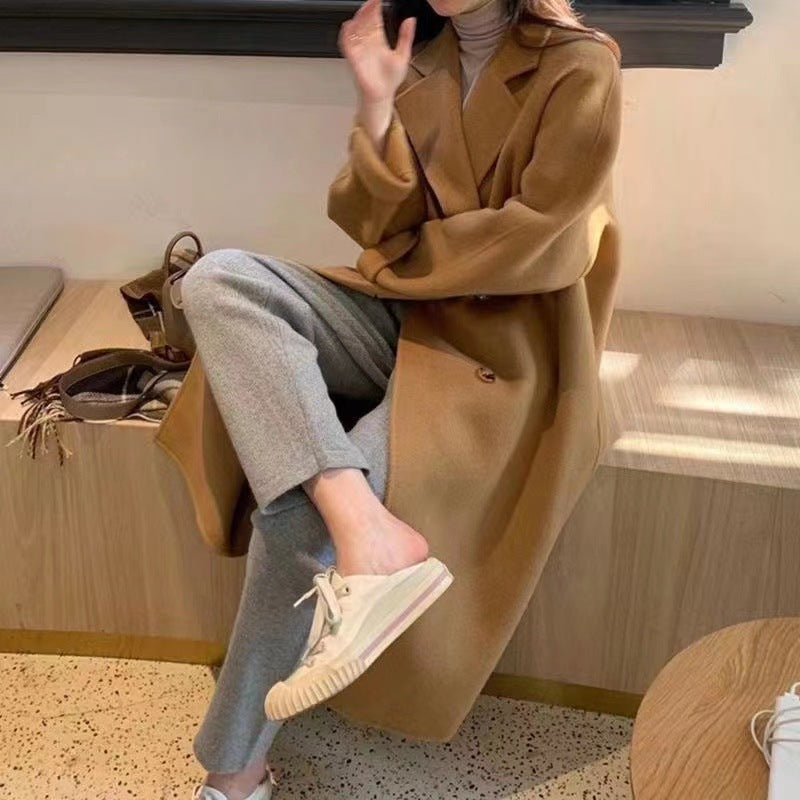 Petit manteau en laine de haute qualité pour femmes