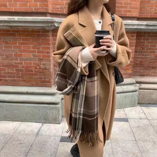 Petit manteau en laine de haute qualité pour femmes