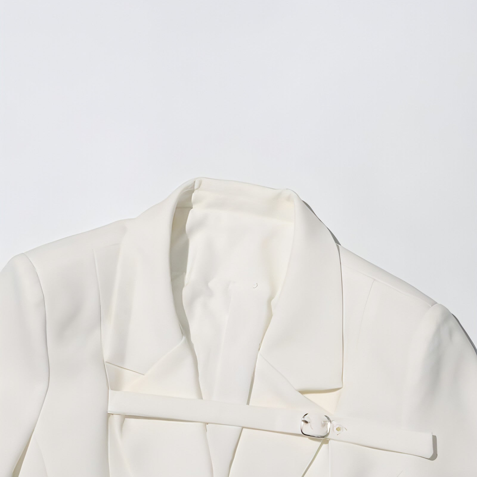 Veste de costume patchwork slim tendance pour femmes