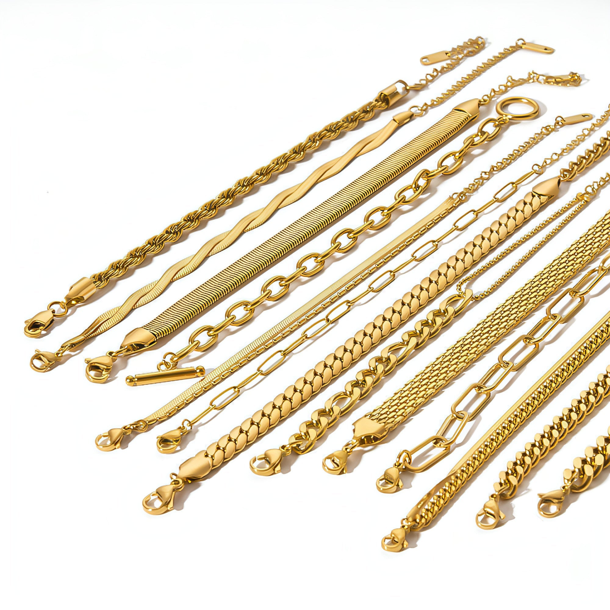 Bracelet élégant plaqué or – Intemporel et stylé pour toutes les occasions