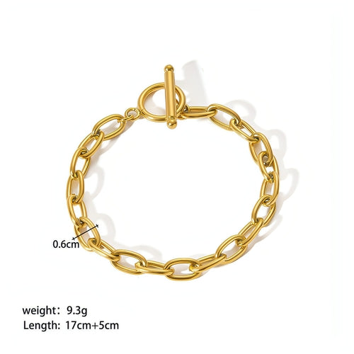 Bracelet élégant plaqué or – Intemporel et stylé pour toutes les occasions