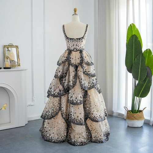 Jupe-robe gonflante de luxe pour femmes