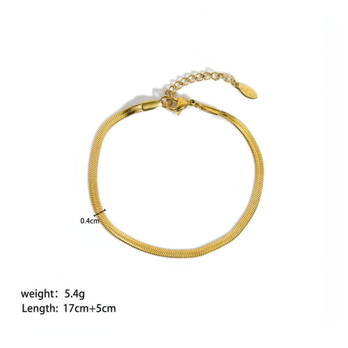 Bracelet élégant plaqué or – Intemporel et stylé pour toutes les occasions