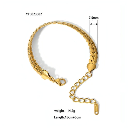 Bracelet élégant plaqué or – Intemporel et stylé pour toutes les occasions