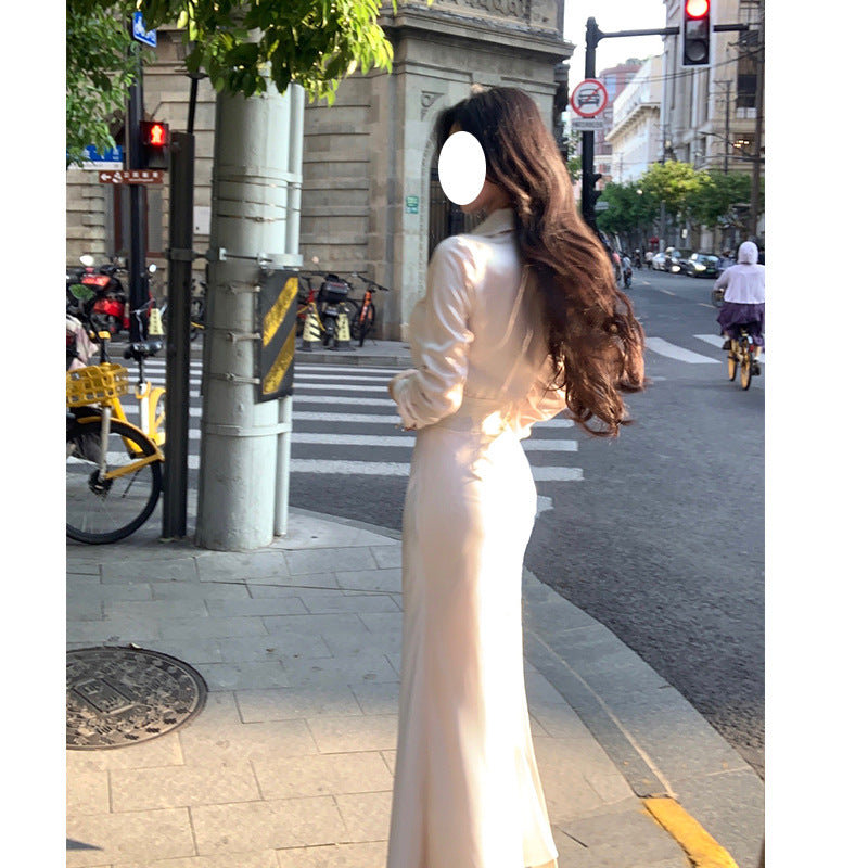 Robe d'affaires pour femmes élégante style français
