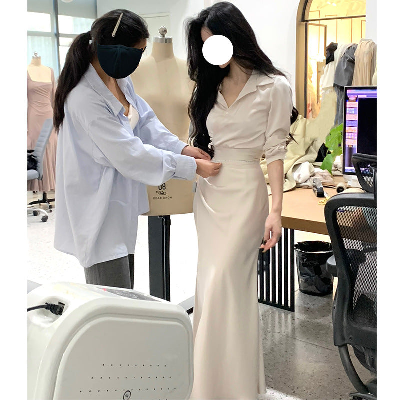 Robe d'affaires pour femmes élégante style français
