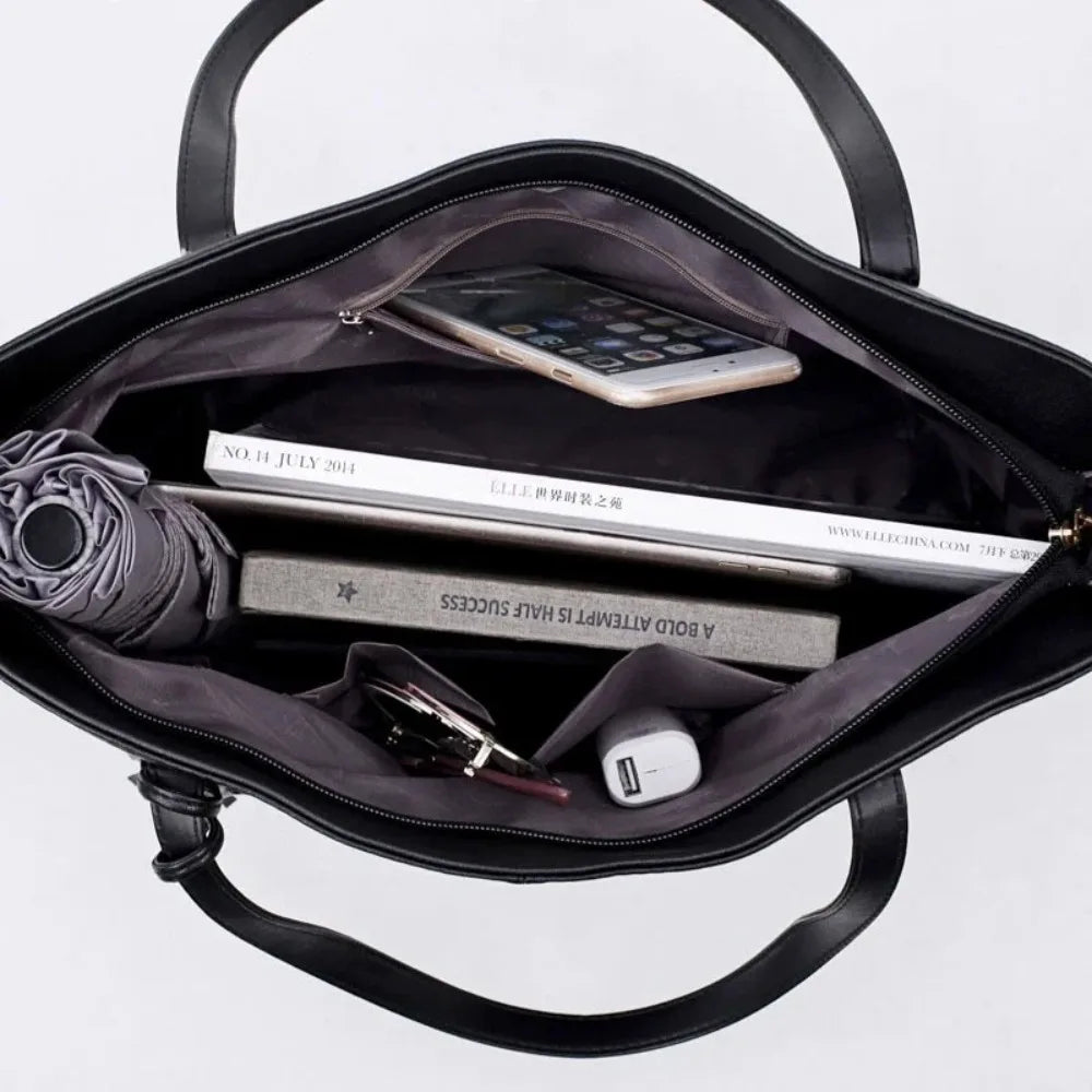 Sacs à main pour femmes grande capacité, design rétro avec pompon, tote de luxe