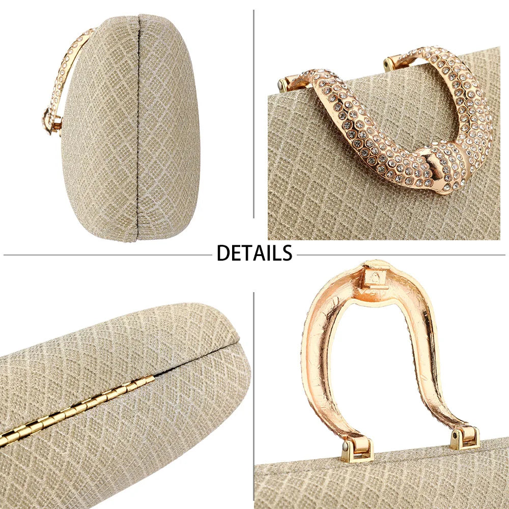Sacs de soirée YYW pour femmes, mode, luxe doré, pochettes et sacs