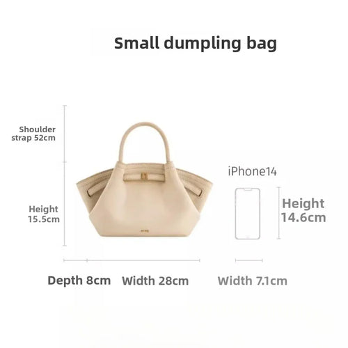 2026JW PEI Sac à boulettes, grande capacité, sac à bandoulière, sac