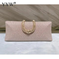 Sacs de soirée YYW pour femmes, mode, luxe doré, pochettes et sacs