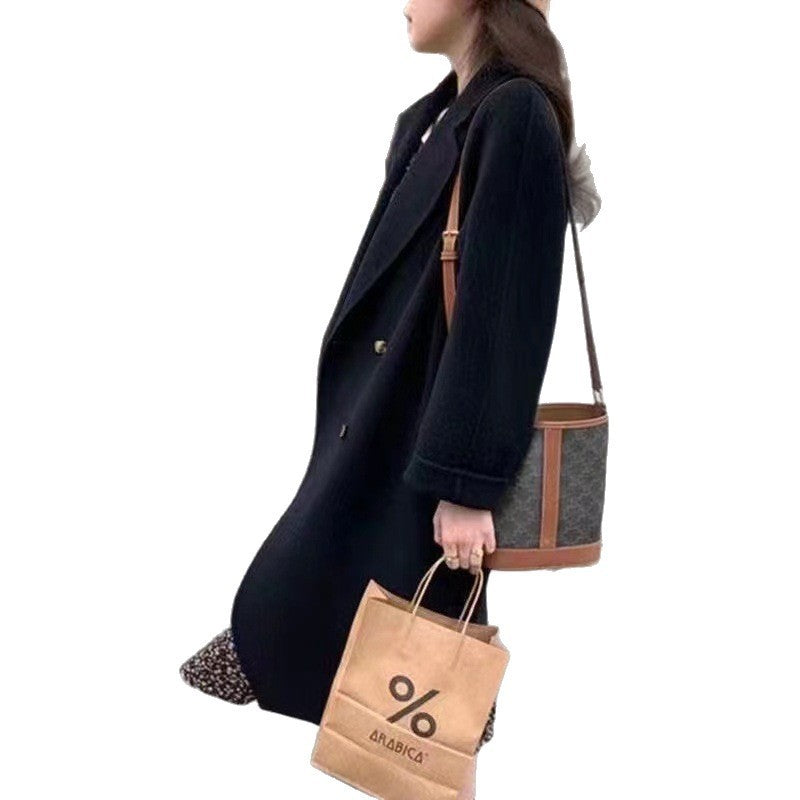 Petit manteau en laine de haute qualité pour femmes