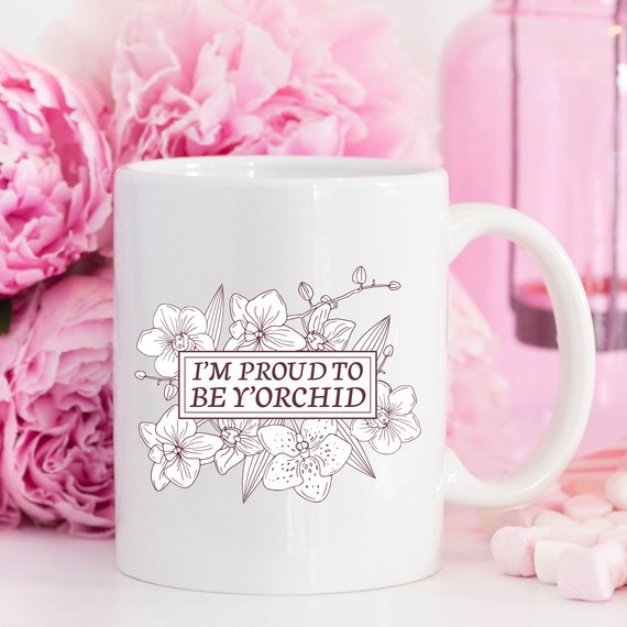 Tasses à café pour maman, je suis fier d'être ton orchidée