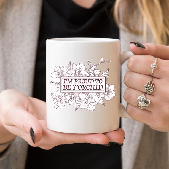 Tasses à café pour maman, je suis fier d'être ton orchidée