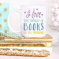 J'adore l'odeur des livres, cadeau littéraire, café